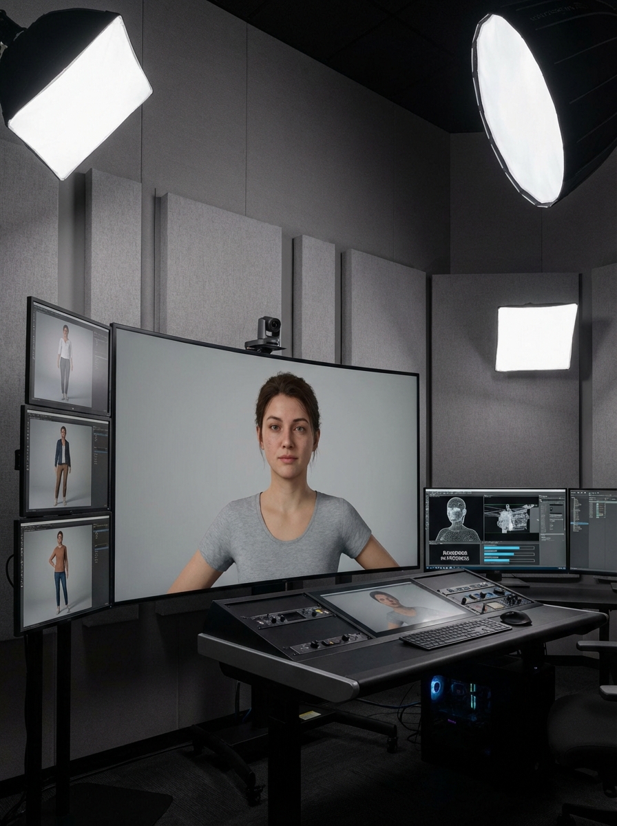 Avatares y modelos virtuales con IA